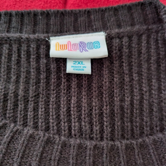 Lularoe striped sweater - Picture 2 of 3